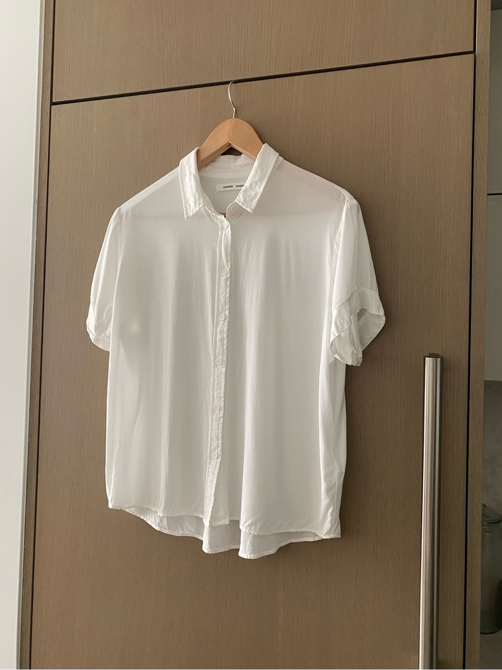 Samsoe samsoe majan button front shirt - Picture 3 of 10